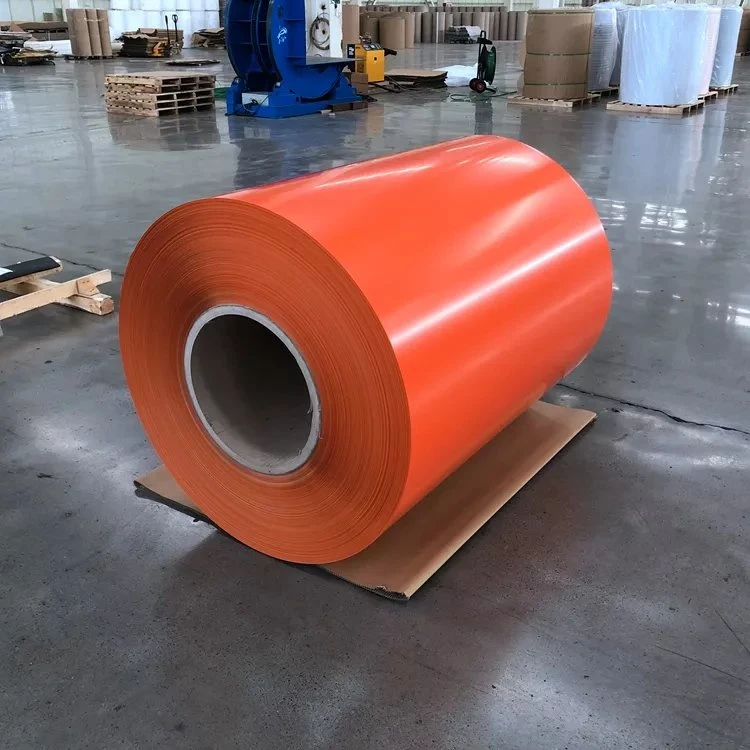Verkaufen Sie gut 0.25-1.8mm, PVDF-, dasfarbe Aluminiumblatt-Streifen-Aluminiumspule beschichtete