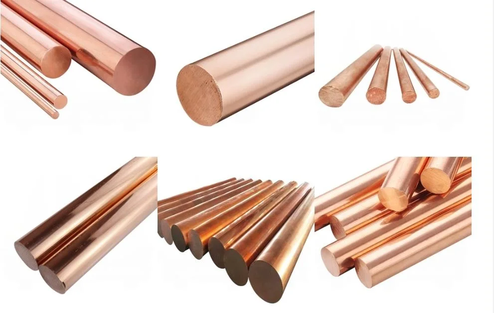 Kupfernes rundes Reinheits-Kupfer-Messingrundeisen Rod ausgezeichnetes gerades 50-200mm Durchmesser-C92300 C92500 99,9 von der Fabrik China-hoher Qualität