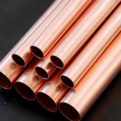 1M To 12M Metal Non Ferrous nahtloses kupfernes Rohr für Klimaanlagen-Abkühlung