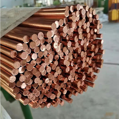 Durchmesser 2 - 90mm C11000 Hälfte harte kupferne rote kupferne der Stangen-99,9% Reinheits-