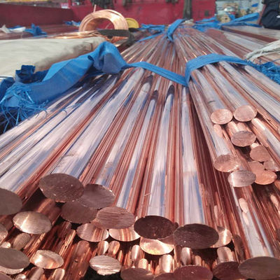 Rote Kupfer-Nickel-Stange 6m ASTM B151M Copper Round Bar 2m