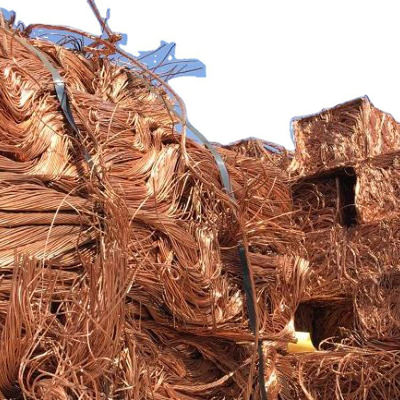 99,95 Prozent Reinheits-5 Tonnen rangieren kupfernes Kabel-Schrott-Draht-Fassbinder Ingot aus