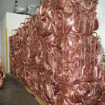 Rote Mühlbeere rangieren kupferne 99,95% 99,99% Prozent kupfernes Kabel-Schrott-aus