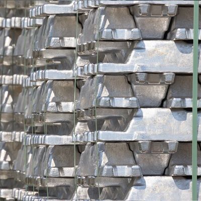 2.823g/Cc silbriger weißer Aluminiumeisenbarren YZAlSi11Cu3 der barren-ADC12