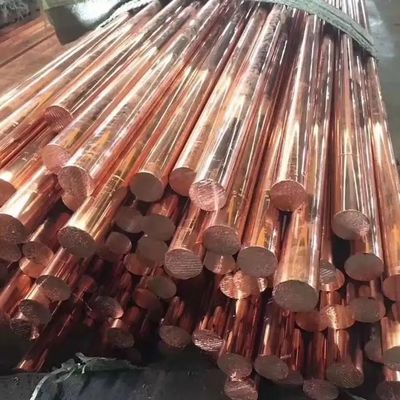 6mm 8mm C11000 reines kupfernes Rundeisen reiner kupferner Rod 99,95%