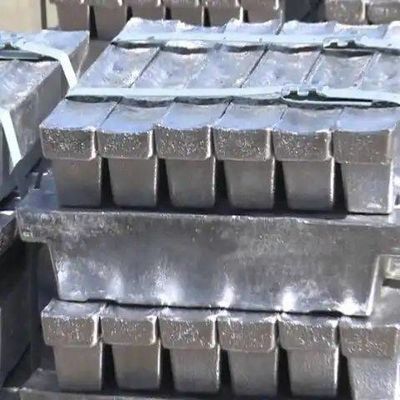 Silbernes Gray Zinc Ingot Zinc Metal-Material 99,995 99,996