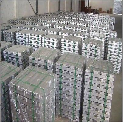 Silbernes Gray Zinc Ingot Zinc Metal-Material 99,995 99,996