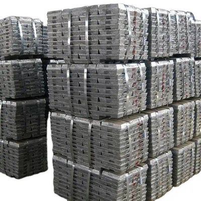 Silbernes Gray Zinc Ingot Zinc Metal-Material 99,995 99,996