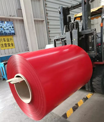 0.25mm bis 1.8mm PVDF dekorative Farbe beschichteten Aluminiumspulen-Blatt der streifen-H12 H14