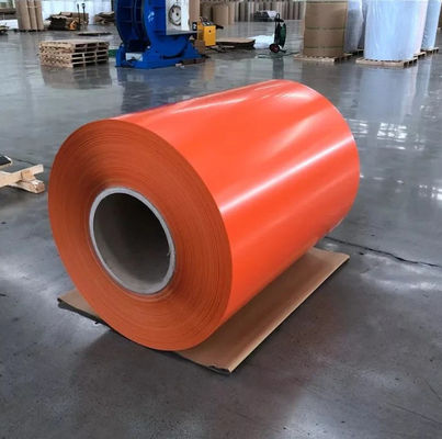 0.25mm bis 1.8mm PVDF dekorative Farbe beschichteten Aluminiumspulen-Blatt der streifen-H12 H14