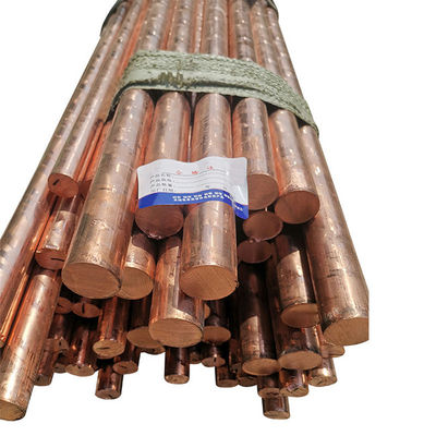 8mm Hexen-festes kupfernes Rundeisen ringsum Messing-Rod C11000 C38000