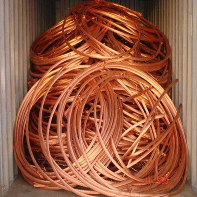 1 bloßer heller Kupferdraht Ton Hot Rolled Scrap Coppers ohne Verunreinigungen