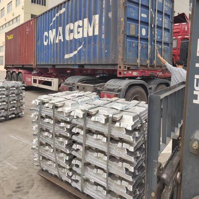 99,8% 99,7 Aluminiumbarren-Rohaluminium-Barren 25kgs des Al-A8
