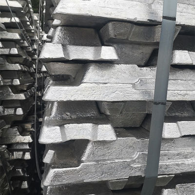 Silberner Aluminiumlegierungs-Barren Al99.50 Al99.70 Gray Aluminium Ingotss A7