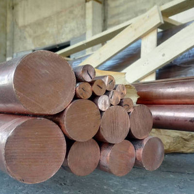 Reinheit der hohen Qualität 99,9% fertigte gerade kupferne Stangen u. kupfernen Rod Price /Kg C11000 C10200 besonders an