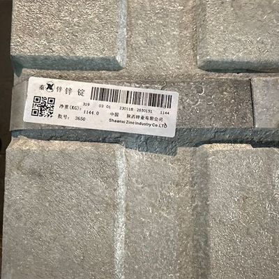 AISI Zinklegierungen 50 kg 25 t Hohe Reinheit mit 99,995% ~ 99,99%