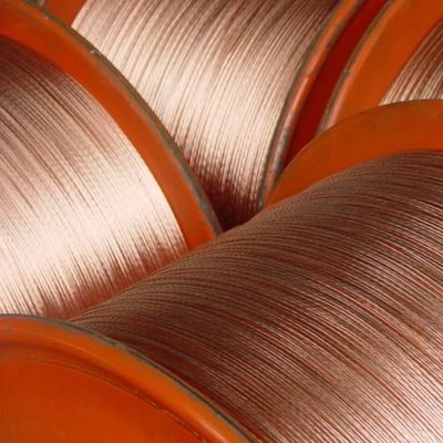 Elektroplattierte Emaillierte Draht Recycling Kupferplattiert Aluminium 0,13 mm 8-10% C