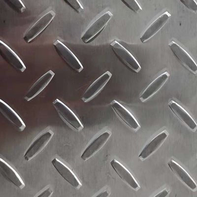 Aluminium-Diamantplatte mit Quadrate 3003 5052 6061 geprägte Perforationsplatte