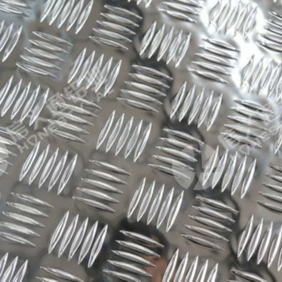 Aluminium-Diamantplatte mit Quadrate 3003 5052 6061 geprägte Perforationsplatte