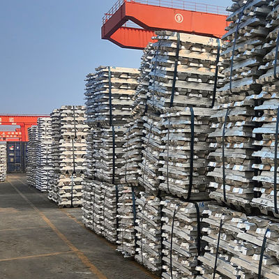 Leichtes Gewicht A8 Aluminium-Ingots Reinheit 99,7% 99,9% 99,95% 99,99% 1000-Serie
