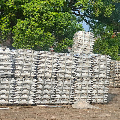 Leichtes Gewicht A8 Aluminium-Ingots Reinheit 99,7% 99,9% 99,95% 99,99% 1000-Serie