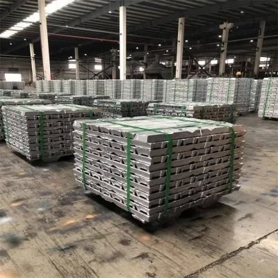 6063 99,9% reines Aluminium Ingot 99,7% Industrie A7a8a9 ABC12 für Zaun
